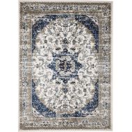 MADISON COLLECTION 22-ZI2D-JU5Y 401 Vintage Distressed Style Area Clearance Soft Pile Durable Size Option , 110 x 2.11 Scatter rug Door Mat