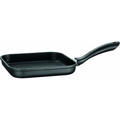  MAESER Maser, Serie Dione, Grillpfanne 24 cm, antihaftbeschichtet, mit schwarzer ILAG-BASIC-Beschichtung, in der Farbe Schwarz