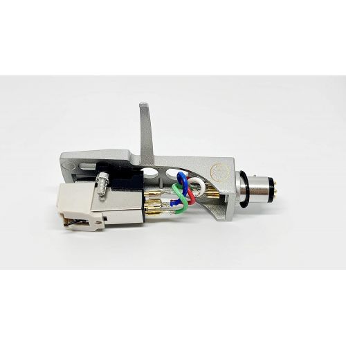  MAG Silver Headshell, mount, AT3600 cartridge and Conical stylus, needle for Stanton STR8 20, STR8 30, STR8 50, STR8 80, STR8 90, STR8 100, STR8 150