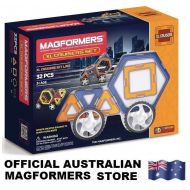 Genuine MAGFORMERS XL Cruisers Car Set - 32 pcs - 3D Magnetic construction
