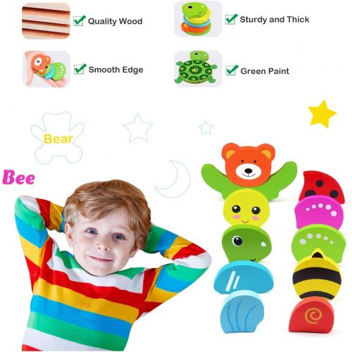  [아마존핫딜][아마존 핫딜] MAGIFIRE Wooden Toddler Puzzles Gifts Toys for 1 2 3 Year Old Boys Girls Baby Infant Kid Learning Educational 6 Animal Shape Jigsaw Eco Friendly Child Kid Montessori Stem Travel To