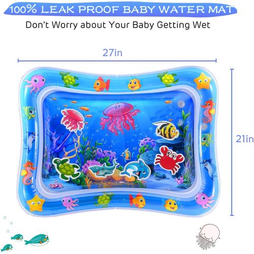  MAGIFIRE Playtime Baby Tummy Time Water Play Mat Premium Baby Developmental Toy for Babys Stimulation Growth for 3, 6, 9 & 12 Month Old Toddlers