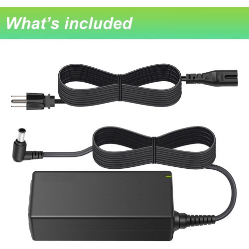  [아마존베스트]MAGIPEA for LG 19V LED LCD Monitor Widescreen HDTV Power Cord Replacement Charger Adapter for 19” 20” 22” 23” 24” 27” Power Supply, 19V, AC, DC, 8.5Ft.