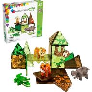 MAGNA-TILES Jungle Animals 25-Piece Magnetic Construction Set, The ORIGINAL Magnetic Building Brand