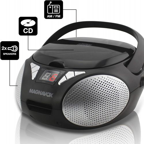  [아마존베스트]Magnavox MD6924 New CD Boombox - Black