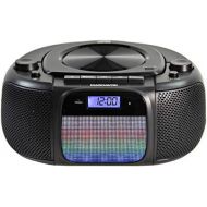 [아마존베스트]MAGNAVOX Magnavox MD6972 CD Boombox with Digital AM FM Radio Color Changing Lights and Bluetooth Wireless Technology