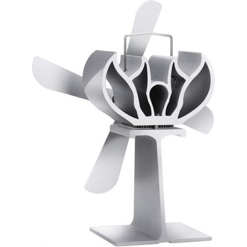  MAGOMAGOGO 4 Blades Heat Powered Stove Fan for Wood Fireplace Log Burner Quiet Eco Friendly