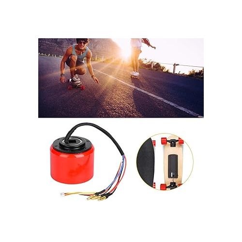  Electric Skateboard Hub Motor Wheel 70mm 150W 24V/36V IP67 Waterproof Brushless Hub Motor Wheel for Longboard Mini Scooter DIY Electric Skateboard