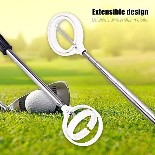  MAGT Golf Ball Picker 2 Colors Practical Golf Picker Telescopic Lightweight Golf Ball Retriever Scoop