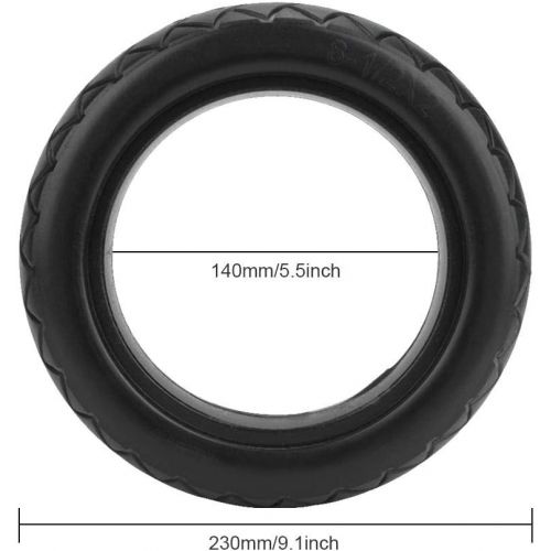  MAGT Scooter Tire, Front Rear Solid Replacement Tire Explosion Prevention Wheel Cover Tyre for Xiaomi Mijia M365 Electric Scooter