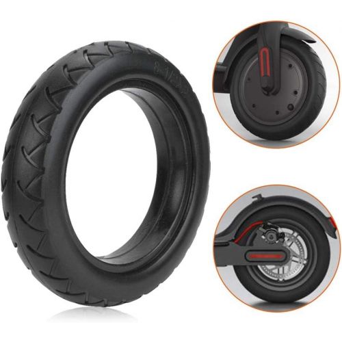  MAGT Scooter Tire, Front Rear Solid Replacement Tire Explosion Prevention Wheel Cover Tyre for Xiaomi Mijia M365 Electric Scooter