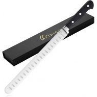 MAIRICO Ultra Sharp Premium 11-inch Stainless Steel Carving Knife - Ergonomic Design - Best for Slicing Roasts, Meats, Fruits and Vegetables