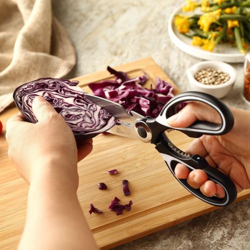 [아마존베스트]MAIRICO Ultra Sharp Premium Heavy Duty Kitchen Shears and Multi Purpose Scissors