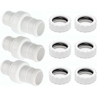 Makhoon Pool Cleaner Hose Swivel 9-100-3002 & Hose Nut 9-100-3109 Combo Replacement Kit for Polaris Zodiac 360 Pool Cleaner Hose Swivel 9-100-3002 and Hose Nut 9-100-3109 (3 Pack)
