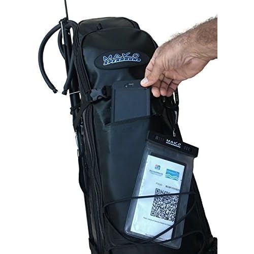  Spearfishing Longfins Freediving Backpack with Insulated Cooler Compartment