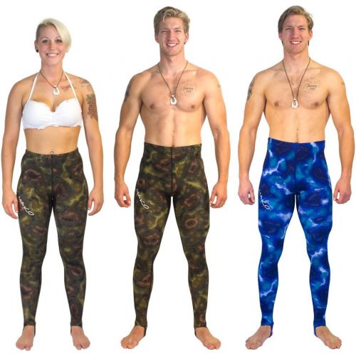  MAKO Spearguns Dive Skin Rashguard Pants Camouflage Lycra - 1.5mm