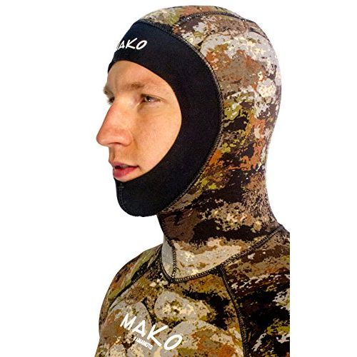  MAKO Spearguns Spearfishing Wetsuit 3D Yamamoto Reef Camo 7mm 2 Piece (X-Large)