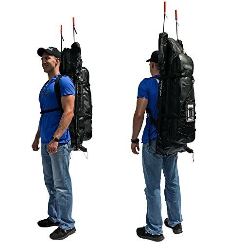  MAKO Spearguns Spearfishing Longfins Freediving Backpack with Insulated Cooler Compartment