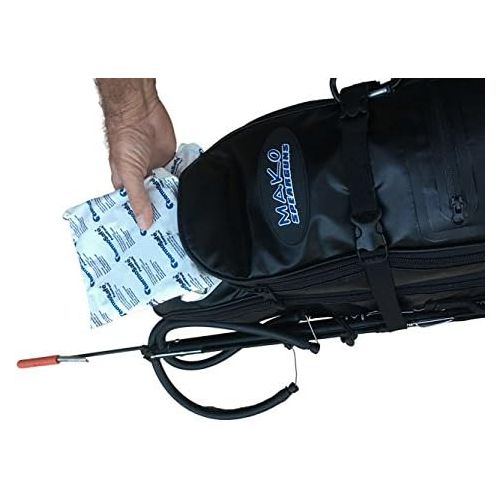  [아마존베스트]MAKO Spearguns Spearfishing Longfins Freediving Backpack with insulated cooler compartment