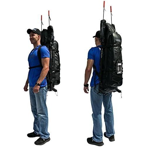  [아마존베스트]MAKO Spearguns Spearfishing Longfins Freediving Backpack with insulated cooler compartment