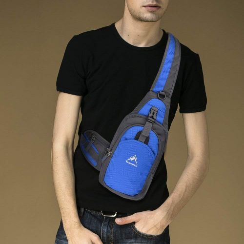  MALEDEN Sling Bag, Shoulder Backpack Chest Pack Causal Crossbody Daypack for Women and Men