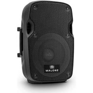 [아마존베스트]-Service-Informationen Malone PW-2908A Active PA Speaker, PA Box, Indoor and Outdoor Speaker, 20 cm (8 inches), 150 Watt RMS, 2-way System, Powerful Bass Response, 92 dB, Carry Handles, ABS Housing, Blac