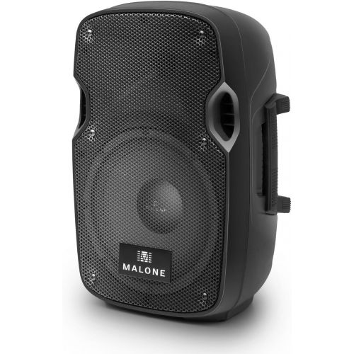  [아마존베스트]-Service-Informationen Malone PW-2908A Active PA Speaker, PA Box, Indoor and Outdoor Speaker, 20 cm (8 inches), 150 Watt RMS, 2-way System, Powerful Bass Response, 92 dB, Carry Handles, ABS Housing, Blac