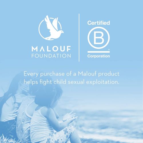  MALOUF Z Shoulder Zoned Dough Memory Foam Pillow - Infused with Chamomile Scent - Aromatherapy Spritzer Included - Premium Tencel Cover - 5 Year U.S. Warranty - Mid Loft - Queen