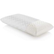 MALOUF Z Zoned Dough Memory Foam Pillow with Tencel Removable Cover - Mid Loft - Plush - Queen