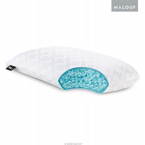  MALOUF Z Shredded Gel Infused Memory Foam Pillow - Queen