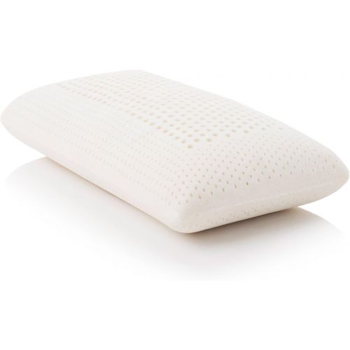  MALOUF Z 100% Natural Talalay Latex Zoned Pillow - Queen - High Loft, Firm