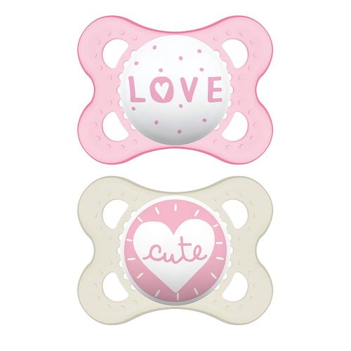  [아마존베스트]MAM Pacifiers, Baby Pacifier 0-6 Months, Best Pacifier for Breastfed Babies, ‘Attitude’ Design Collection,...