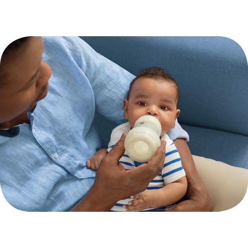  MAM Easy Start Anti-Colic Bottle 5 oz (1-Count), Baby Essentials, Slow Flow Bottles with Silicone Nipple, Baby Bottles for Baby Boy