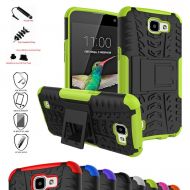 MAMA MOUTH LG K4 Case,Optimus Zone 3 Case,Spree Case,Mama Mouth Shockproof Heavy Duty Combo Hybrid Rugged Dual Layer Cover with Kickstand for LG K4/Optimus Zone 3/LG Spree (with 4 in 1 Packag