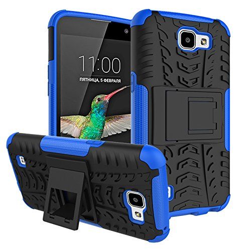  MAMA MOUTH LG K4 Case,Optimus Zone 3 Case,Spree Case,Mama Mouth Shockproof Heavy Duty Combo Hybrid Rugged Dual Layer Cover with Kickstand for LG K4/Optimus Zone 3/LG Spree (with 4 in 1 Packag