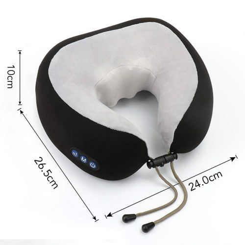  Neck Massager, MANLI Cordless U Shape Electric Rechargeable Travel Pillow Nap Memory Pillow...