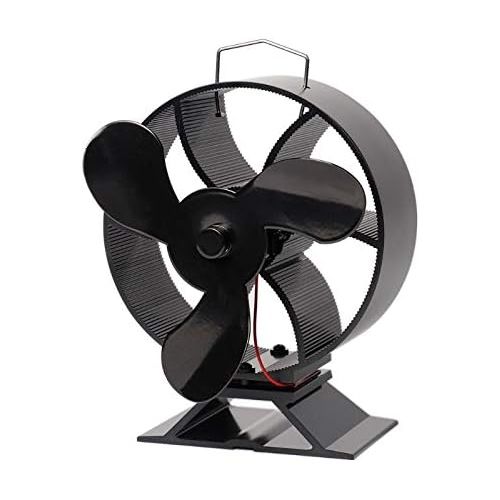  MAO YEYE 3 Blade Heat Powered Stove Fan for Wood Fireplace Log Burner Quiet Eco Friendly