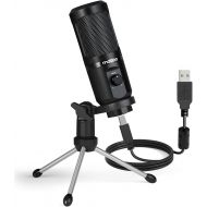 USB Gaming Microphone, MAONO PC Computer Condenser Mic with Gain for Recording, Podcasting, Streaming, YouTube, Twitch, Skype, Compatible with PS5 PS4 Mac Laptop Desktop (PM461TR)