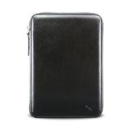 MAPi Cases MAPi Milano, Signature Design Leather Portfolio Style Case for iPad mini with 3-Sided Zipper, Black