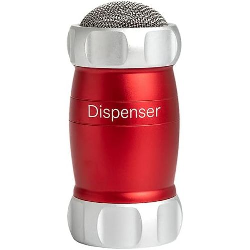  Marcato Design 8344RD Atlas Flour Duster Dispenser Shaker, Made In Italy, Red, 5 x 2.5-Inches: Sifters: Kitchen & Dining