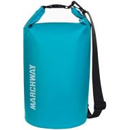 MARCHWAY Floating Waterproof Dry Bag 5L/10L/20L/30L/40L, Roll Top Sack Keeps Gear Dry for Kayaking, Rafting, Boating, Swimming, Camping, Hiking, Beach, Fishing