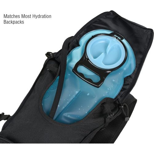  MARCHWAY 2L/2.5L/3L TPU Hydration Bladder, Tasteless BPA Free Water Reservoir Bag with Insulated Tube for Hydration Pack for Cycling, Hiking, Running, Climbing, Biking