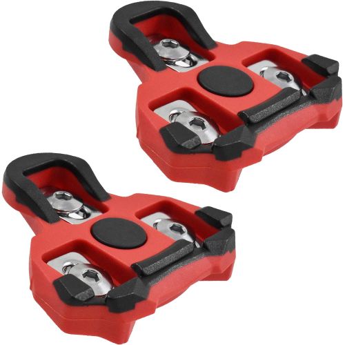  MARQUE Look KEO Bike Cleats ? Designed to Also Fit Garmin Vector Pedals ? 6 Degree Float Replacement Clipless Cleat for Garmin Vector Power Meter Bicycle Pedals ? Made with Durable