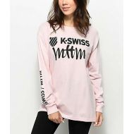 MARRIED TO THE MOB MTTM x K-Swiss Dusty Pink Long Sleeve T-Shirt