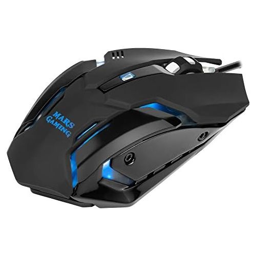  [아마존베스트]Mars Gaming Kit with Gaming Keyboard and Mouse, Single-Coloured