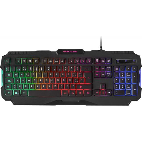  [아마존베스트]Mars Gaming Kit with Gaming Keyboard and Mouse, Single-Coloured