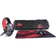 [아마존베스트]Mars Gaming Kit with Gaming Keyboard and Mouse, Single-Coloured