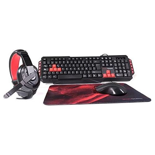  [아마존베스트]Mars Gaming Kit with Gaming Keyboard and Mouse, Single-Coloured