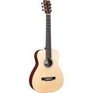 Little Martin LX1E Acoustic-Electric Guitar with Gig Bag, Sitka Spruce Top, Mahogany HPL Construction, Modified 0-14 Fret, Modified Low Oval Neck Shape