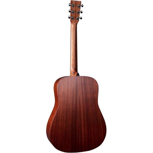 Martin Guitar Road Series D-10E Acoustic-Electric Guitar with Gig Bag, Sapele Wood Construction, D-14 Fret and Performing Artist Neck Shape with High-Performance Taper